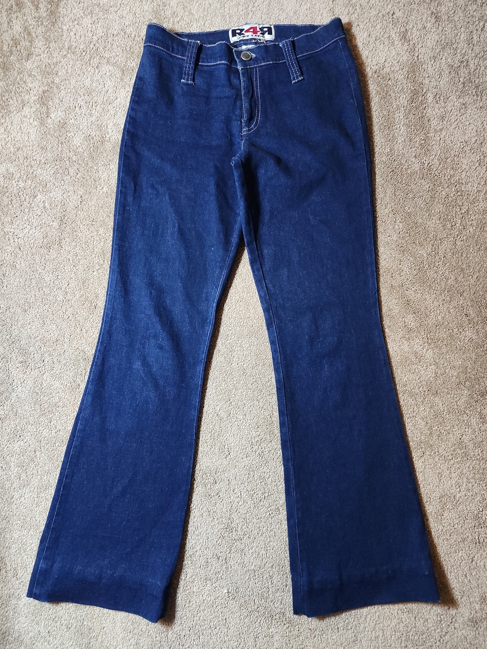 Rave 4 Real Deep Blue Flared Jeans